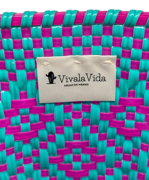 vivala vida（ヴィヴァ ラ ヴィダ）vivala vida (ヴィヴァ ラ ヴィダ) メルカドバッグ マルチカラーの古着・服飾アイテム