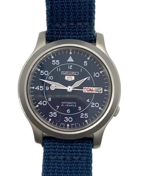 SEIKO（セイコー）SEIKO (セイコー) 腕時計 ネイビーの古着・服飾アイテム