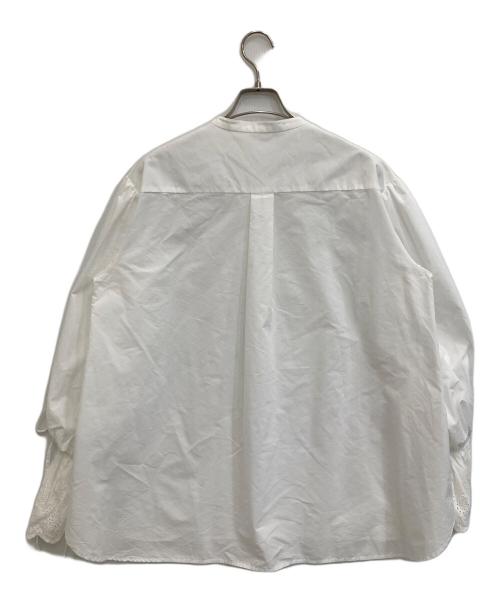 Gypsohila（ジプソフィア）Gypsohila (ジプソフィア) 長袖ブラウス ホワイト サイズ:Fの古着・服飾アイテム