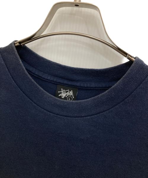 stussy（ステューシー）stussy (ステューシー) フォトプリントTシャツ ネイビー サイズ:Lの古着・服飾アイテム