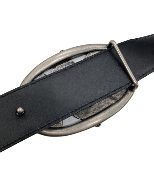 Yves Saint Laurent（イヴサンローラン）Yves Saint Laurent (イヴサンローラン) レザーベルト ブラックの古着・服飾アイテム