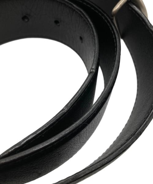 Yves Saint Laurent（イヴサンローラン）Yves Saint Laurent (イヴサンローラン) レザーベルト ブラックの古着・服飾アイテム