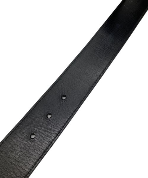 Yves Saint Laurent（イヴサンローラン）Yves Saint Laurent (イヴサンローラン) レザーベルト ブラックの古着・服飾アイテム