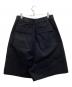 RICK OWENS (リックオウエンス) サイドラインサルエルハーフパンツ ネイビー サイズ:38：30000円