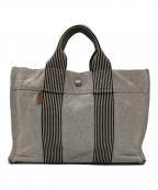 HERMESエルメス）の古着「トートバッグ」｜グレー
