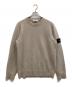 STONE ISLAND（ストーンアイランド）の古着「クルーネックニット」｜ベージュ