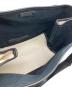 中古・古着 BALENCIAGA (バレンシアガ) ネイビーカバスSキャンバストートバッグ ベージュ：35000円