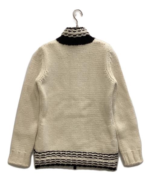 GIANFRANCO FERRE（ジャンフランコフェレ）Gianfranco Ferré (ジャンフランコフェレ) ドライバーズニット アイボリー サイズ:XLの古着・服飾アイテム