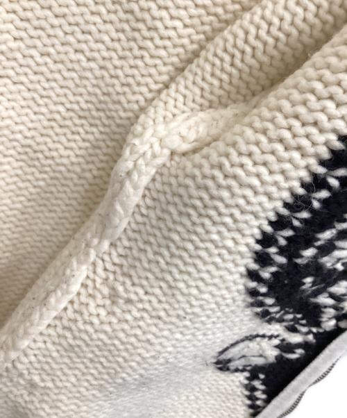 GIANFRANCO FERRE（ジャンフランコフェレ）Gianfranco Ferré (ジャンフランコフェレ) ドライバーズニット アイボリー サイズ:XLの古着・服飾アイテム