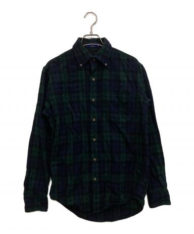 中古・古着通販】PENDLETON (ペンドルトン) ウールシャツ ネイビー