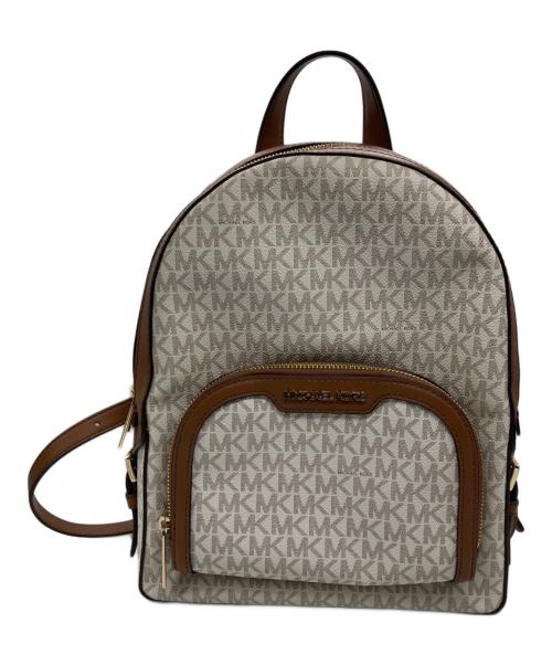 MICHAEL KORS（マイケル・コース）MICHAEL KORS (マイケル・コース) リュック ブラウンの古着・服飾アイテム