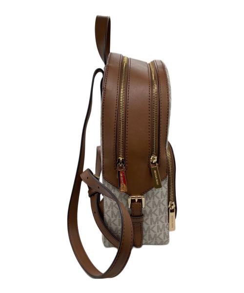MICHAEL KORS（マイケル・コース）MICHAEL KORS (マイケル・コース) リュック ブラウンの古着・服飾アイテム