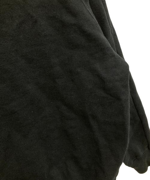 CABARETPOVAL（キャバレーポバール）cabaretpoval (キャバレーポバール) ラグランスウェット ブラック サイズ:Lの古着・服飾アイテム