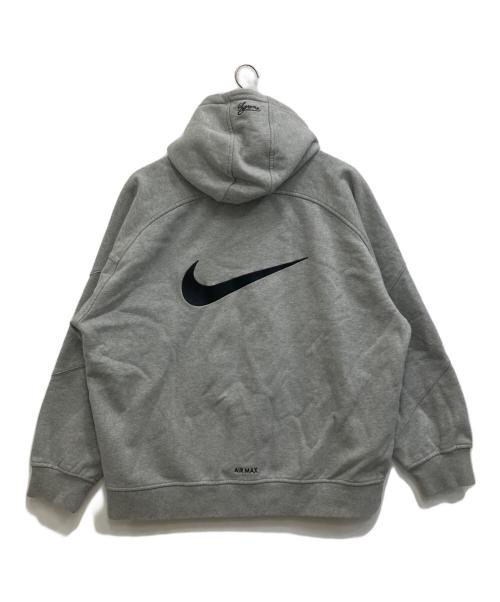 NIKE（ナイキ）NIKE (ナイキ) SUPREME (シュプリーム) Zip Up Hooded Sweatshirt Heather グレー サイズ:2XLの古着・服飾アイテム