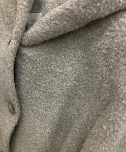MaxMara（マックスマーラ）MaxMara (マックスマーラ) アルパカ混フーデッドコート ベージュ サイズ:38の古着・服飾アイテム