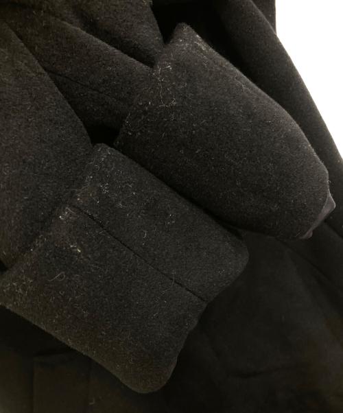 23区（ニジュウサンク）23区 (ニジュウサンク) アンゴラ混コート ブラック サイズ:38の古着・服飾アイテム