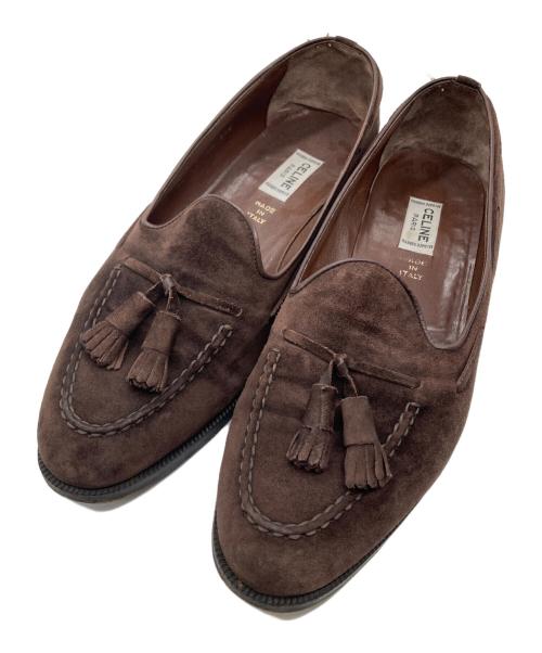 CELINE（セリーヌ）CELINE (セリーヌ) タッセルローファー ブラウン サイズ:41 1/2の古着・服飾アイテム