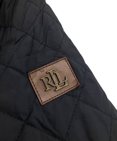 LAUREN RALPH LAUREN（ローレンラルフローレン）LAUREN RALPH LAUREN (ローレンラルフローレン) キルティングコート ブラウン×ネイビー サイズ:Mの古着・服飾アイテム