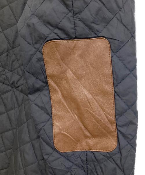 LAUREN RALPH LAUREN（ローレンラルフローレン）LAUREN RALPH LAUREN (ローレンラルフローレン) キルティングコート ブラウン×ネイビー サイズ:Mの古着・服飾アイテム