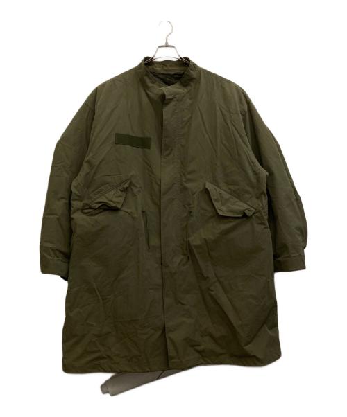 FREAK'S STORE（フリークスストア）FREAK'S STORE (フリークスストア) ライナー付きモッズコート カーキ サイズ:Lの古着・服飾アイテム