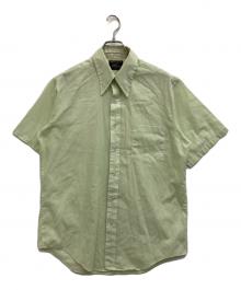 TOWN CRAFT（タウンクラフト）の古着「シアー半袖シャツ」｜黄緑