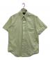 TOWN CRAFT（タウンクラフト）の古着「シアー半袖シャツ」｜黄緑