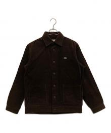 LACOSTE（ラコステ）の古着「コーデュロイカバーオール」｜ブラウン