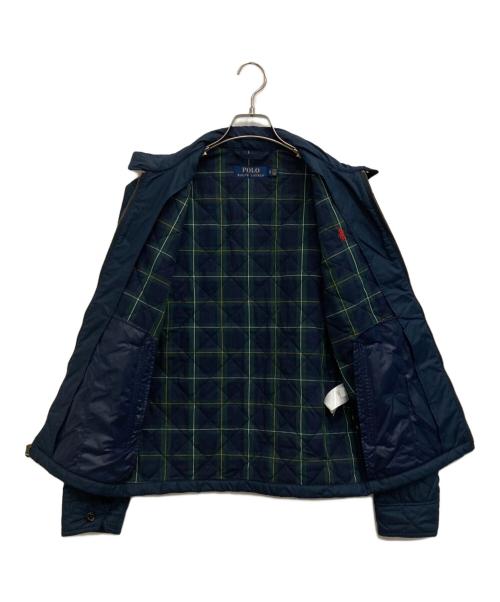 POLO RALPH LAUREN（ポロ・ラルフローレン）POLO RALPH LAUREN (ポロ・ラルフローレン) キルティングジャケット ネイビー サイズ:XSの古着・服飾アイテム