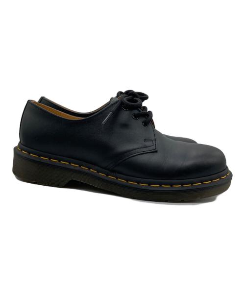 Dr.Martens（ドクターマーチン）Dr.Martens (ドクターマーチン) 3EYE GIBSON SHOE ブラック サイズ:SIZE 37の古着・服飾アイテム