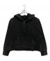 MLVINCE（メルヴィンス）の古着「OVERSIZED HALF ZIP HOODY」｜ブラック