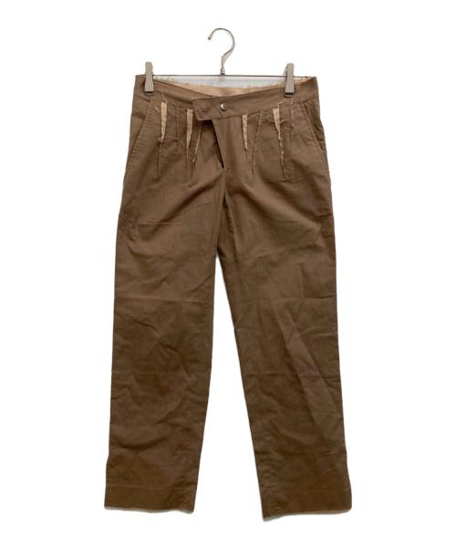 MIU MIU（ミュウミュウ）MIU MIU (ミュウミュウ) パンツ ブラウン サイズ:36の古着・服飾アイテム