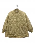 Adam et Ropeアダム エ ロペ）の古着「キルティングジャケット」｜イエロー