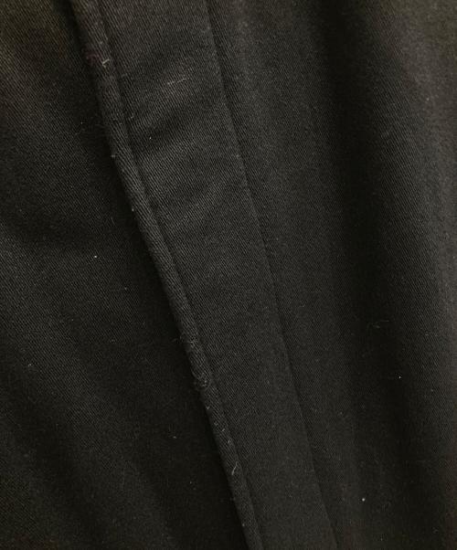 ARMANI COLLEZIONI（アルマーニ コレツィオーニ）ARMANI COLLEZIONI (アルマーニ コレツィオーニ) 比翼コート ブラック サイズ:SIZE 52の古着・服飾アイテム