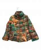 Super Beautyスーパービューティ）の古着「ペイズリー柄ダウンジャケット」｜マルチカラー