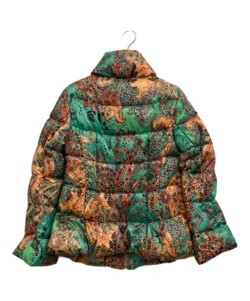 Super Beauty（スーパービューティ）Super Beauty (スーパービューティ) ペイズリー柄ダウンジャケット マルチカラー サイズ:40の古着・服飾アイテム
