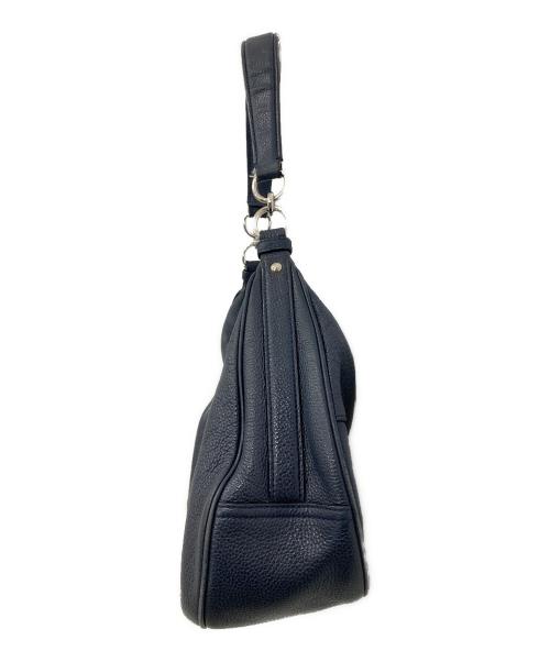 COACH（コーチ）COACH (コーチ) レザーワンショルダーバッグ ネイビーの古着・服飾アイテム