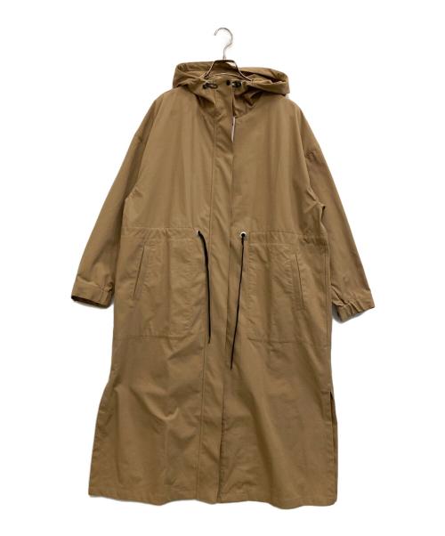 JOINT WORKS（ジョイントワークス）JOINT WORKS (ジョイントワークス) J-タスランフードロングコート ブラウン サイズ:Fの古着・服飾アイテム