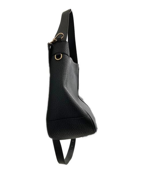 FURLA（フルラ）FURLA (フルラ) シボレザー2WAYバッグ ブラックの古着・服飾アイテム