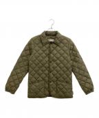 Traditional Weatherwearトラディショナルウェザーウェア）の古着「キルティングダウンジャケット」｜グリーン