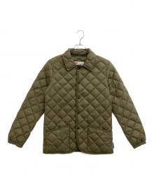 Traditional Weatherwear（トラディショナルウェザーウェア）の古着「キルティングダウンジャケット」｜グリーン