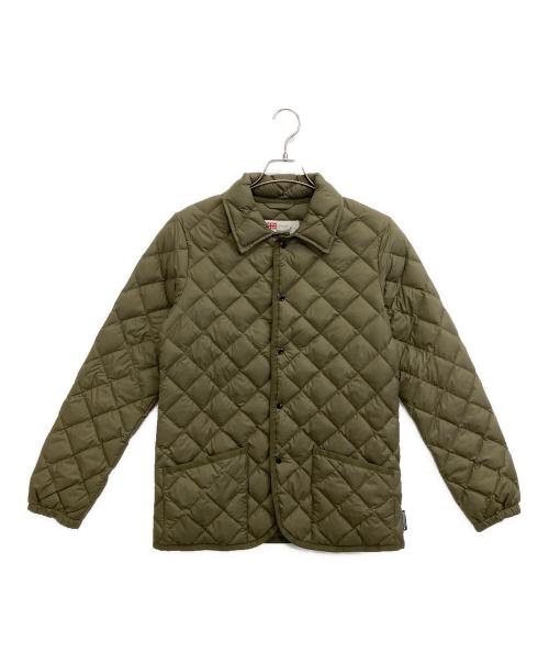 Traditional Weatherwear（トラディショナルウェザーウェア）Traditional Weatherwear (トラディショナルウェザーウェア) キルティングダウンジャケット グリーン サイズ:36の古着・服飾アイテム