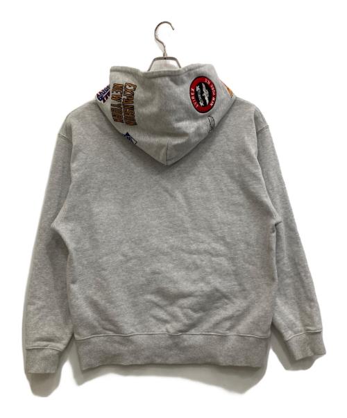 AVIREX（アヴィレックス）AVIREX (アヴィレックス) パーカー グレー サイズ:Lの古着・服飾アイテム