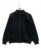 A.PRESSEアプレッセ）の古着「Vintage Sweat Cardigan」｜ネイビー