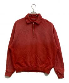 FARAH（ファーラー）の古着「Vintage Half Zip Sweatshirt」｜レッド