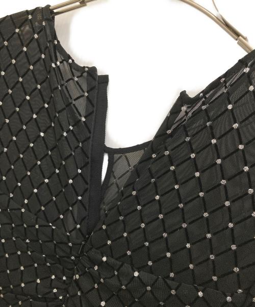 nissa（ニッサ）nissa (ニッサ) 長袖ワンピース ブラック サイズ:38の古着・服飾アイテム