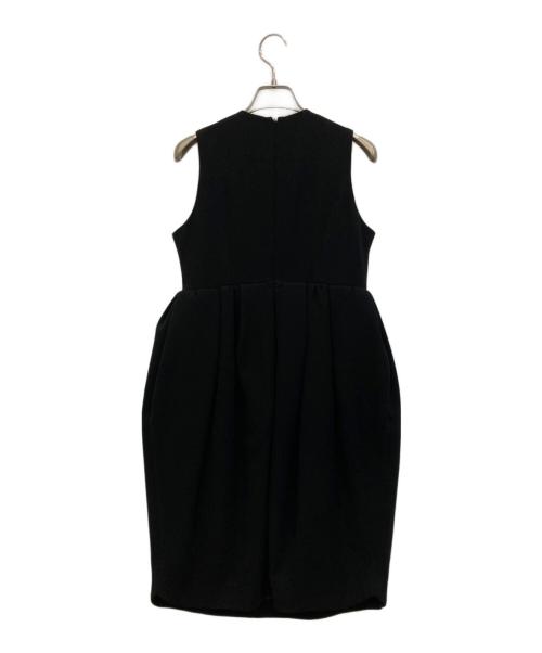 YOKO CHAN（ヨーコチャン）YOKO CHAN (ヨーコチャン) ノースリーブワンピース ブラック サイズ:38の古着・服飾アイテム