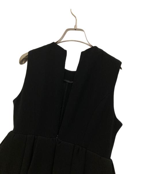 YOKO CHAN（ヨーコチャン）YOKO CHAN (ヨーコチャン) ノースリーブワンピース ブラック サイズ:38の古着・服飾アイテム