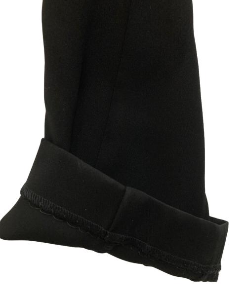 YOKO CHAN（ヨーコチャン）YOKO CHAN (ヨーコチャン) ピンタックギャザーパンツ ブラック サイズ:36の古着・服飾アイテム