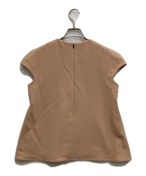 YOKO CHAN（ヨーコチャン）YOKO CHAN (ヨーコチャン) ノースリーブカットソー ブラウン サイズ:38の古着・服飾アイテム