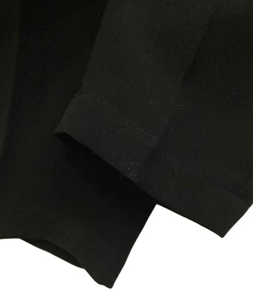 BORDERS at BALCONY（ボーダーズアットバルコニー）BORDERS AT BALCONY (ボーダーズアットバルコニー) TAPERD PANTS ブラック サイズ:36の古着・服飾アイテム